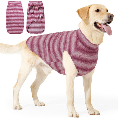 Amazon New Dog Sweater Autumn Winter Home Wear Warm Comfortable Large Dog Clothes In Stock Factory Direct Sale