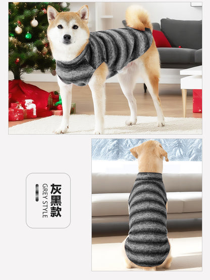 Amazon New Dog Sweater Autumn Winter Home Wear Warm Comfortable Large Dog Clothes In Stock Factory Direct Sale